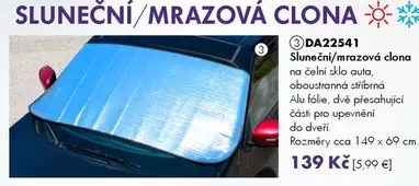 DA22541 Sluneční/mrazová clona