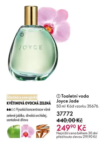 Jade - Toaletní voda Joyce