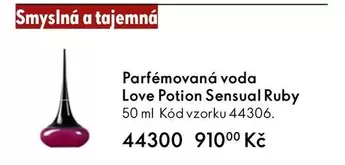 Parfémovaná voda Love Potion Sensual Ruby