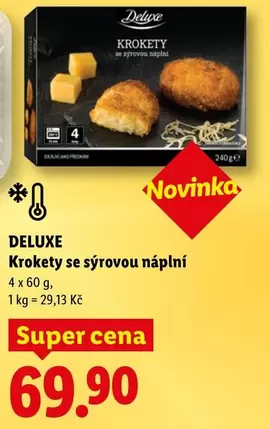 Super - Krokety se sýrovou náplní