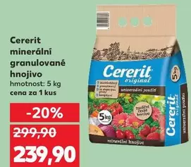 minerální granulované hnojivo