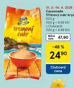 Třtinový cukr krys