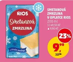 SMETANOVÁ ZMRZLINA V OPLATCE