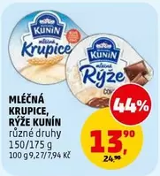 Mléčná Krupice, Rýže