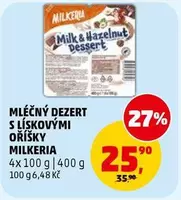 MLÉČNÝ DEZERT S LÍSKOVÝMI OŘÍŠKY
