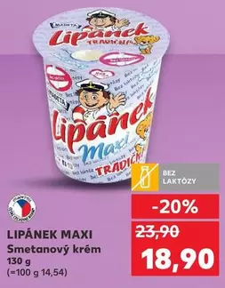 LIPÁNEK MAXI Smetanový krém