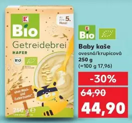 Getreidebrei Hafer Baby kaše ovesná/krupicová