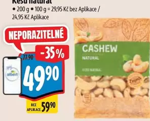 Kešu natural