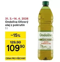 Olivový olej z pokrutin