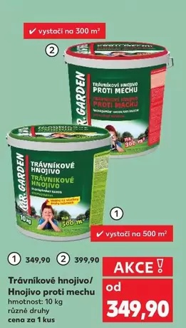 Trávnikové hnojivo / Hnojivo proti mechú