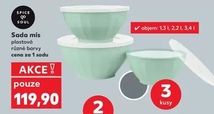 Sada mís plastová