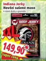Indiana - Hovězí sušené maso