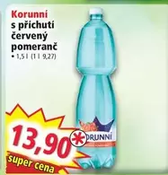 Super - Korunní s příchutí červený pomeranč