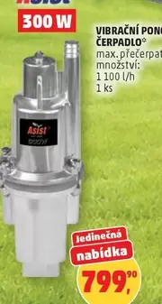 Vibrační ponorné čerpadlo