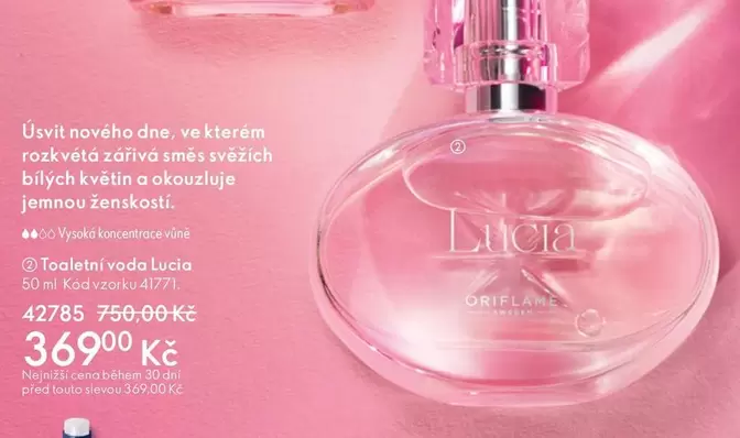 Toaletní voda Lucia 50 ml