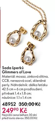 Sada šperků Glimmers of Love