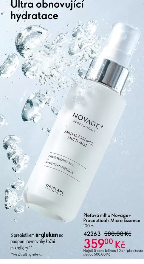 Pletová mlha Novage+ Proceuticals Micro Essence