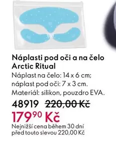 Ritual - Náplasti pod oči a na čelo Arctic