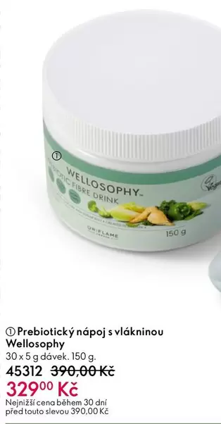 Prebiotický nápoj s vlákninou 45312