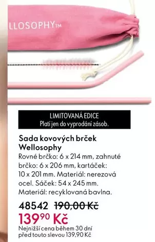 Sada kovových brček