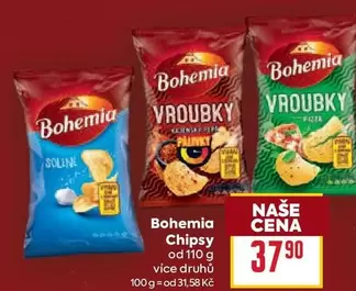 Bohemia - Vroubky Chipsy