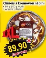 Super - Chinois s krémovou náplní