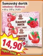 Super - Šumavský dortík Jahodový / Malinový