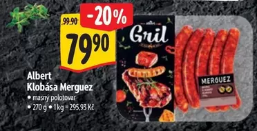 Klobása Merguez