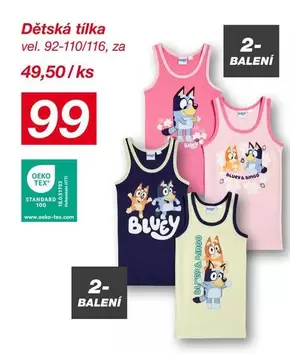 D	ilde{t}sk	ilde{a} tilka vel. 92-110/116