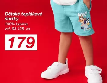 Dětské teplákové šortky