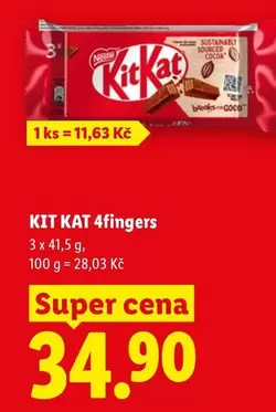 Kit Kat - KIT KAT 4fingers
