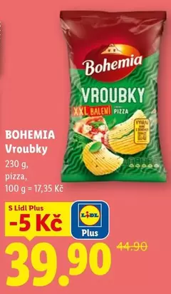 Bohemia - Vroubky pizza