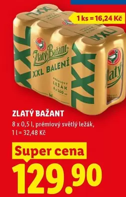 Super - XXL BALENÍ prémiový světlý ležák