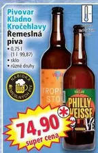 Super - Pivovar Kladno Kročehlavy Řemeslná piva