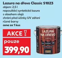 Lazura na drevo Classic S1023