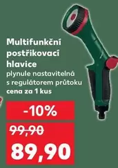 Multifunkční postřikovací hlavice