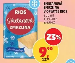 SMETANOVÁ ZMRZLINA V OPLATCE