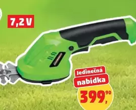 7.2 V akumulátorové nůžky