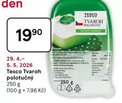 Tvaroh polotučný