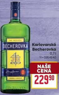 Becherovka - Karlovarovská