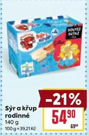 Sýr a křup rodinné