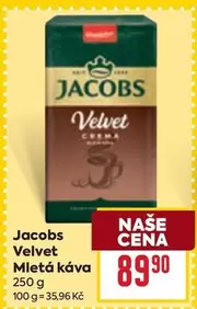 Velvet Crema Mletá káva