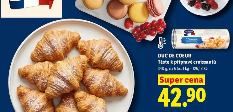 Super - Těsto k přípravě croissantů