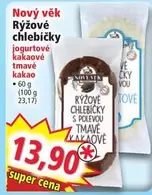 Super - Rýžové chlebíčky s polevou tmavé kakao