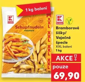 Bramborové šišky/Vaječné špecle