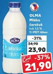 Mléko čerstvé