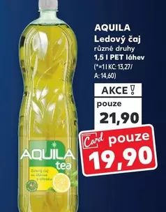 Ledový čaj různé druhy