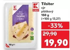 Tilsiter plátkový sýr