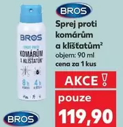 Sprej proti komárům a klíšťatům