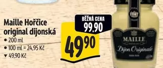 Hořčice original dijonská